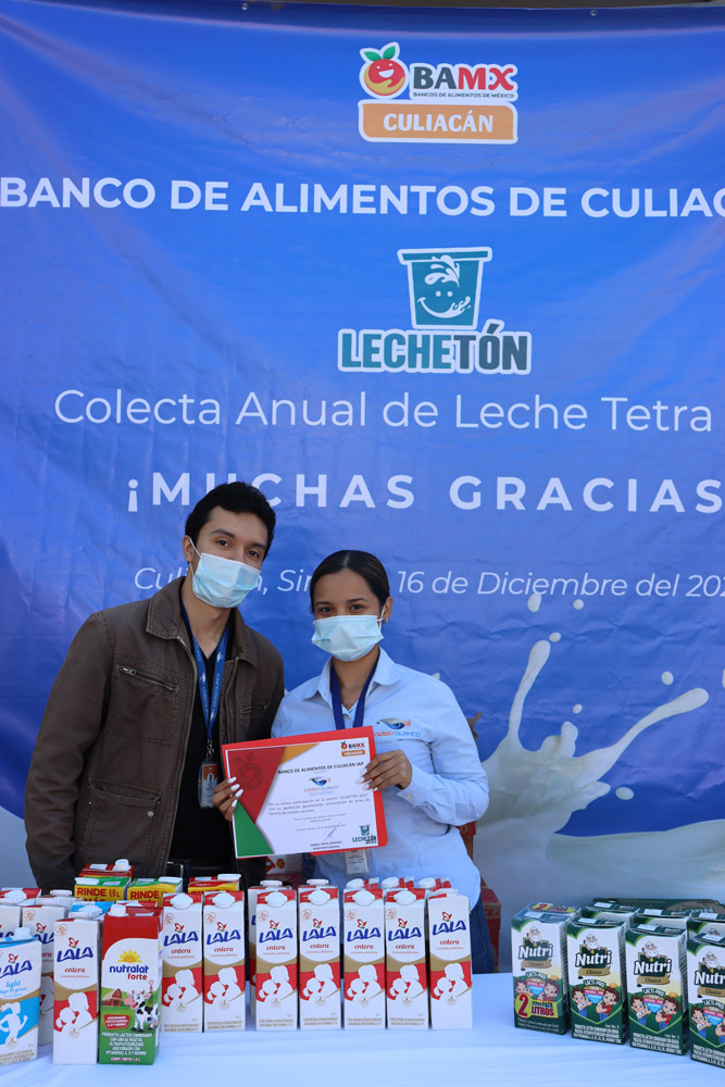 Lechetón Banco de Alimentos de Culiacán